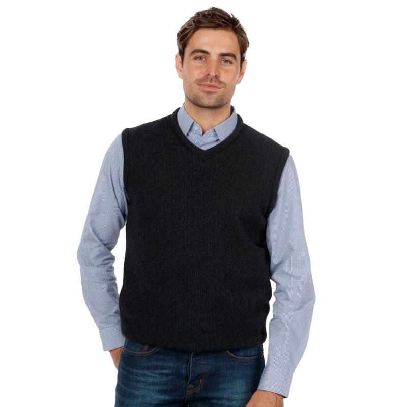 Men’s Plain Vest – Oringi Australia